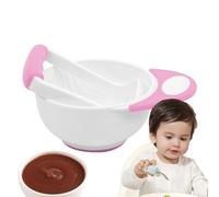 Bol de broyeur d'aliments, bol de broyage d'aliments,Bol de service alimentaire avec tige de broyage | de purée de légumes et fruits antidérapant, presse-purée Portable