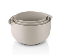 Bol de cuisine EVA, set de 3 pc, sable, plastique, Eva Trio
