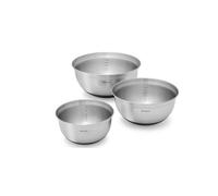 Bol de cuisine, set de 3 pc, acier inoxydable mat, Brabantia