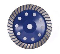 Bol de meulage diamanté, 230 mm, 22,23 mm, à segments turbinés, pour béton