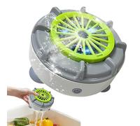 Bol de nettoyage de fruits, rondelle électrique portable, purificateur automatique de nourriture, panier égouttoir multi-usage, machine de nettoyage rapide, pour salade, viande, fruits de mer