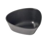 Bol de service COURBE 22 cm, noir, grès, LIND DNA
