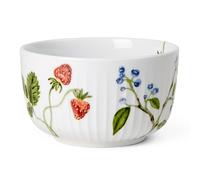 Bol de service HAMMERSHOI SUMMER - SUMMER BERRIES 12 cm, blanc, porcelaine, Kähler