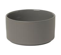 Bol de service PILAR M ⌀ 14 cm, 620 ml, gris foncé, céramique, Blomus