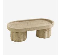 Bol décoratif en résine Carlow Beige Crème Beige