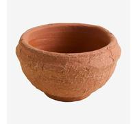 Bol décoratif en terre cuite Agnon Rouge Sienna Ø17 cm