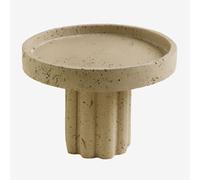 Bol décoratif rond en résine Carlow Beige Crème