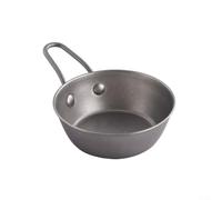 Bol Dessert Métal 20,5cm Anti-Rouille Lavable(10.5cm) | Acier inoxydable pour premium, empilable gain de place, résistant à la rouille, 15,5x10,5cm, usage quotidien