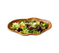 Bol En Bois, Artisanat Ex quis, 40x18x6 Cm, Bol Et Panier À Fruits En Bois De Cèdre Fait À La Main, Organisateur De Comptoir De Cuisine En Boi Massif, Décoratif Polyvalent, Pour Présenter Les Fruits E