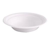Bol en canne à sucre, rond, 460 ml, blanc
