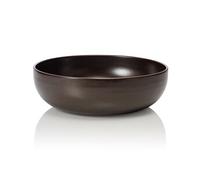 Bol en Grès 2 L Marron métallisé H 85 mm Ø 260 mm