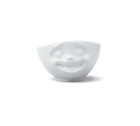 FiftyEight Bol riant en porcelaine, Blanc, 12 x 12 x 10 cm