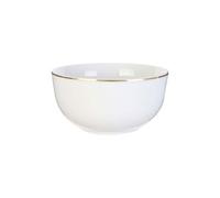 - Bol en porcelaine liseré doré 50 cl Unitaire