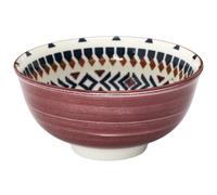 Bol en relief en porcelaine 57 ollection ORIGINE rouge