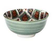 Bol en relief en porcelaine 57 ollection ORIGINE vert