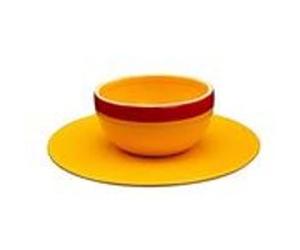Bol et Soucoupe Chapeau de Paille One Piece 250 ml Multicolore G