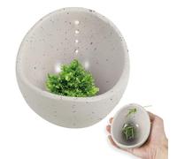 Bol exfoliant en résine fait à la main avec différentes tailles de trous ronds, 10 × 8,5 × 6,5 cm, gobelet exfoliant efficace, outils de décapage des feuilles de cuisine pour la préparation des repas