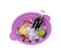 Bol Facial À Glace | Silicone Pliable - Bassine De Bain Glacé Visage,Soin Matinal À Domicile Sport Et En Voyage Anniversaires Fête Des Mères Femmes Hommes Adultes