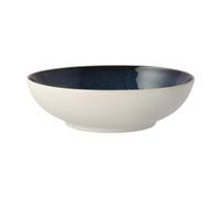 Bol GASTRO 20 cm, 1 l, blanc / bleu foncé, grès, Bitz