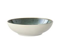 Bol GASTRO 20 cm, 1 l, blanc / vert, grès, Bitz