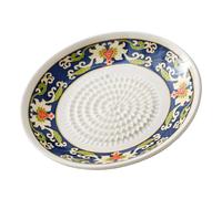 Bol hachoir à ail en céramique lisse pour fromage et légumes Outil de cuisine pour les cuisiniers à domicile et les amateurs de cuisine Presse-ail multifonctionnel