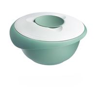 Bol mélangeur avec couvercle en deux parties, 2,5 l, vert menthe/blanc - Westmark
