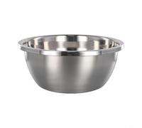 Bol mélangeur en acier inoxydable avec base antidérapante pour la cuisson de la salade - Bol gigogne résistant 32 cm (32 cm)