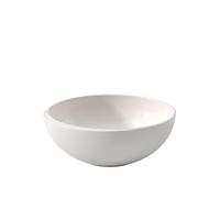 Villeroy & Boch Bol NewMoon porcelaine premium 16,5 cm 750 ml, résistant au lave-vaisselle, blanc