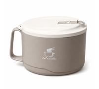 Bol Nouilles Instantanées Isotherme , Kaki 1700ML, Acier inoxydable 201