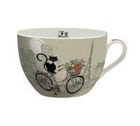 Bol Paris Tour Eiffel -Chat à vélo - 500ML