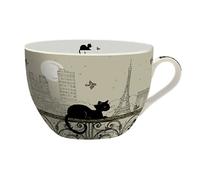Bol Paris Tour Eiffel -Chat avec des oiseaux - 500ML