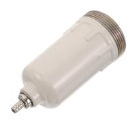 Bol Séparateur Pneumatique Beige en Alliage D'aluminium 1,4 Pouces | Coupelle Détachable Antidéflagrante, Drainage Facile et Débit Stable, pour Compresseurs et Ateliers Automobiles