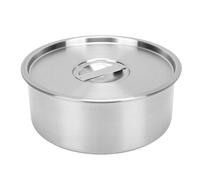 Bol vapeur en acier inoxydable, cuiseur vapeur avec couvercle scellé (15 cm)