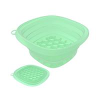 Bol Visage Silicone Pliable Plongée Froide Rafraîchissante | Bassine pour le visage Bol à glace pliable réutilisable, rouleau massage facial froid, soin beauté spa