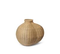 Bola Vase Rotin Tressé/Naturel
