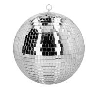 Boland - 00790 - Boule à facettes 30 cm, Disco Fever, décoration de fête, décoration à suspendre, décoration pour fête ou Nouvel An, Silver