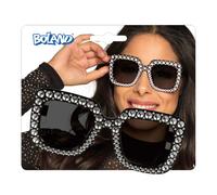 Boland – Lunettes de fête pour adultes avec strass, éblouissantes – Carnaval / Halloween