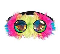 paire de lunettes rave party arc-en-ciel adulte - boland 02651 Multicolore G