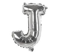 Boland 22109 Ballon gonflable Lettre J Argenté 36 cm