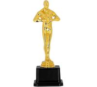 Boland - 30845 - Prix Gagnant doré, 21 cm, trophée pour Costumes de Carnaval, Coupe factice, Accessoire de déguisement, décoration de fête, Accessoire pour Le Carnaval (Lot de 5)