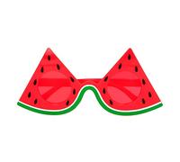 Boland 52077 - Lunettes de fête pastèque, Lunettes de plaisir pour le carnaval ou JGA, Accessoires pour costumes de carnaval, Accessoires de déguisement (Lot de 2)