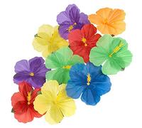 Boland 52513 - Lot de 24 décorations florales Hibiscus Hawaii, multicolore