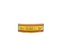 Boland 54406 - Bannière Fiesta, taille 74 x 220 cm, polyester, Mexique, décoration murale, décoration à suspendre, drapeau, décoration de fête, anniversaire, fête à thème, carnaval