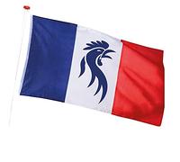 Boland 62202 1 Drapeau Allez Les Bleus Multicolore 90 x 150 cm