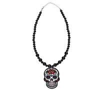 Boland 72330 Sugar Skull Collier Noir