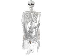 Boland 73040 - Squelette à suspendre - Taille 140 cm - Décoration à suspendre - Pour Halloween, carnaval, fête à thème