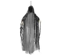 Boland 73076 - Fantôme sans Visage Suspendu, 46 cm, décoration de fête, décoration d'horreur pour Le Carnaval et Halloween