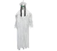 Boland - 73093 - Mariée d'horreur, 160 cm, décoration Suspendue pour Halloween avec lumière, Piles incluses, décoration de fête, décoration d'horreur pour fête à thème