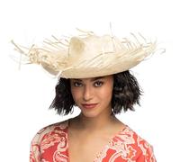Chapeau - Caraibes - Paille - Déstructuré - Adulte - Beige