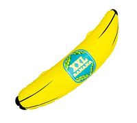 Boland Banane Gonflable XXL 52164-71 cm - Décoration pour fête de Piscine, fête d'été, fête à thème, Multicolore